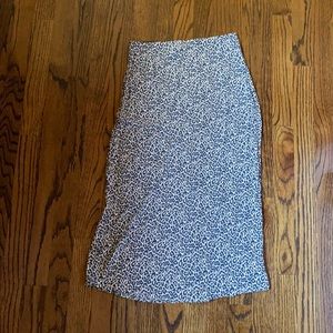 american eagle cheetah skirt
